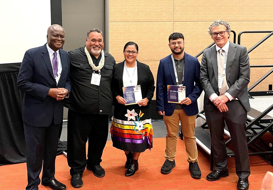 Group shot in auditorium
