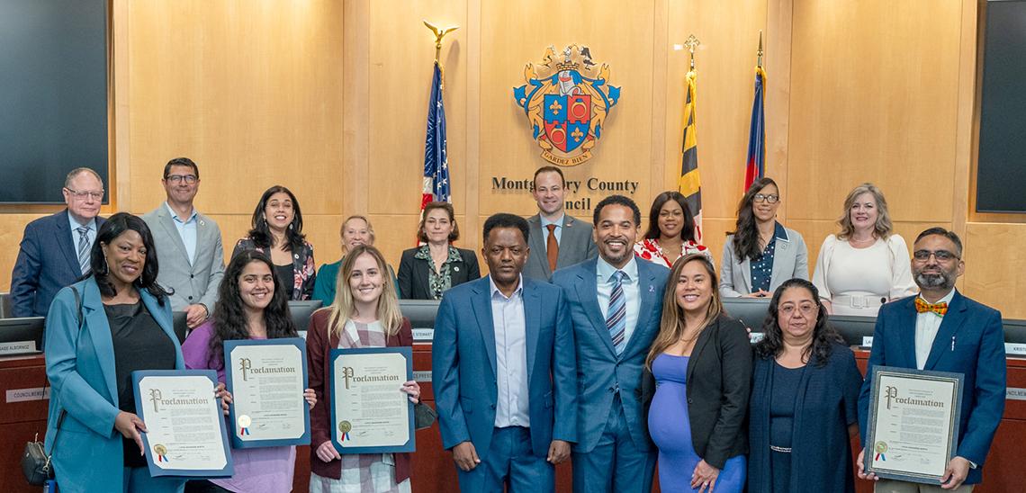 Council members gather with lupus patients, advocates and members of NIAMS’s lupus clinical trials unit