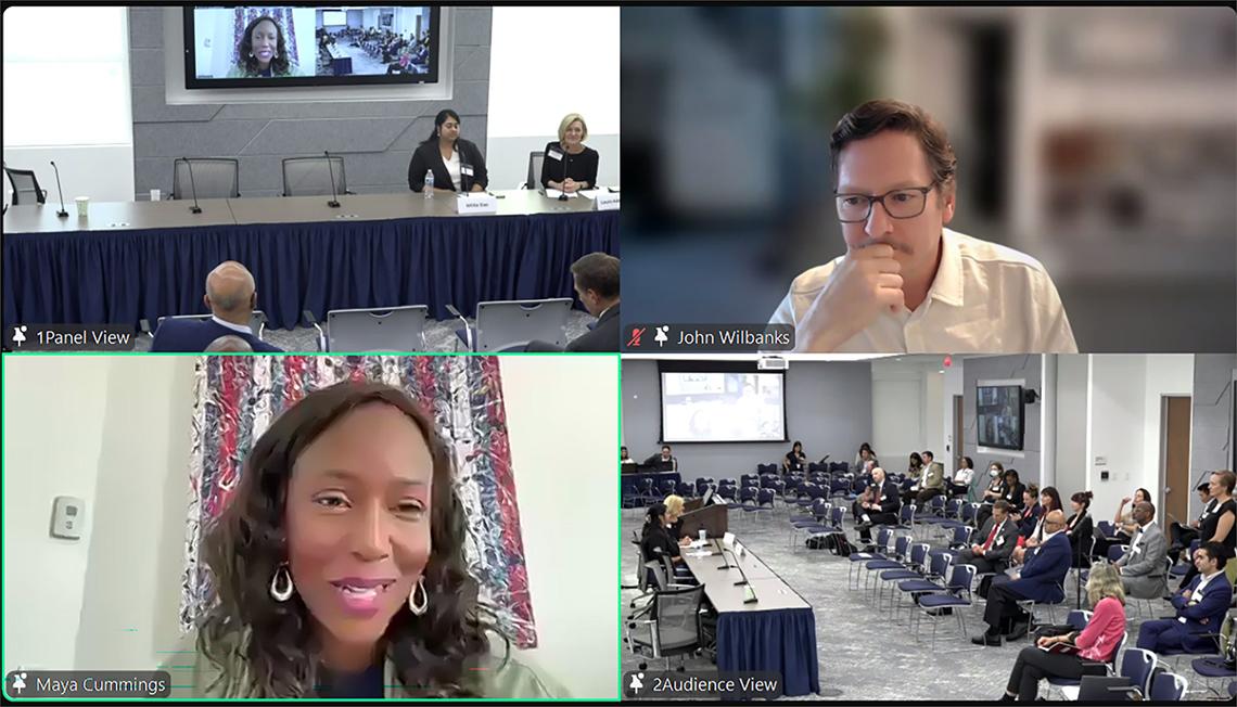 A virtual panel discussion