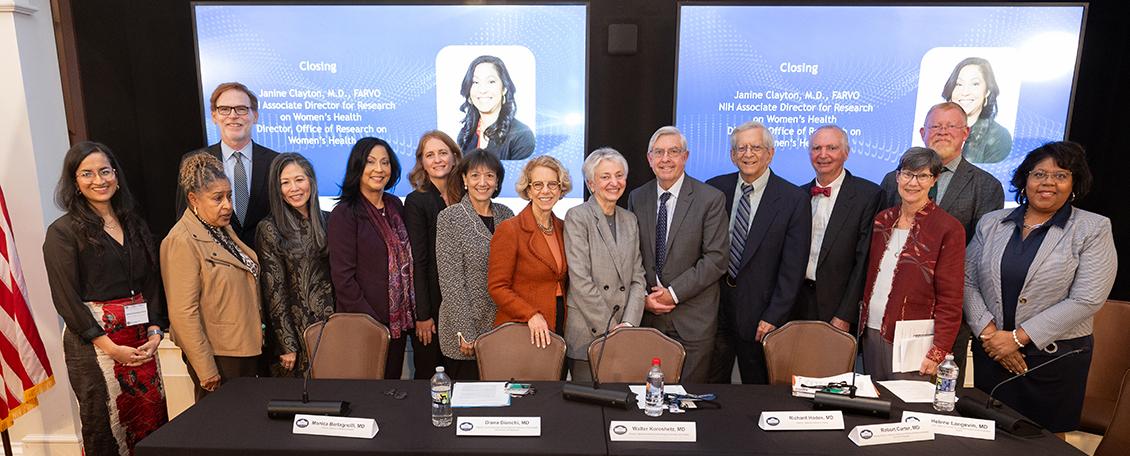 A group photo of NIH participants