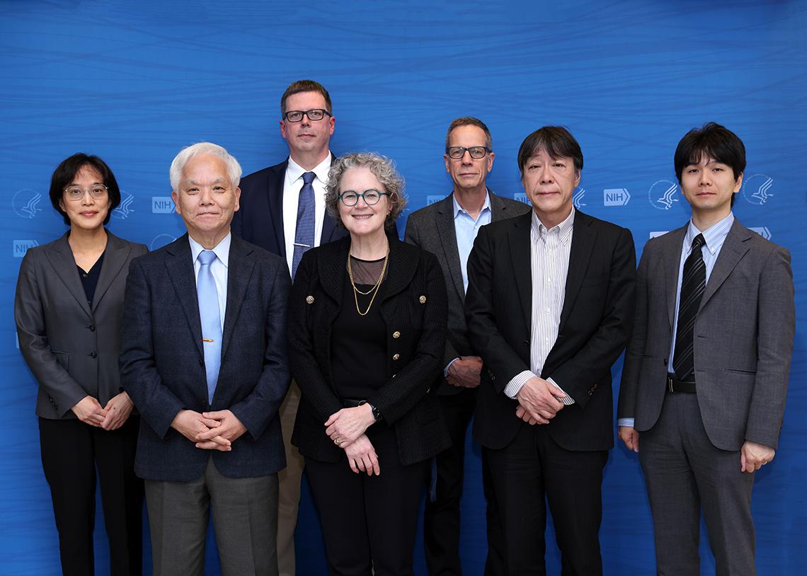 A group photo featuring attendees from the vaccine briefing