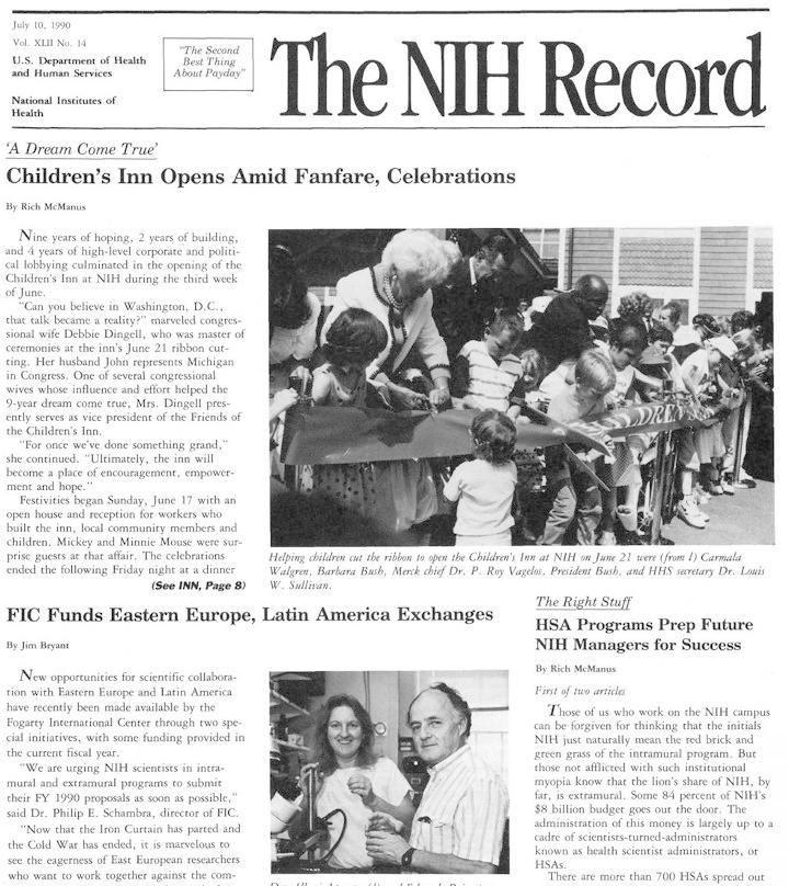 Black text on white paper. Various headlines and story beginnings.