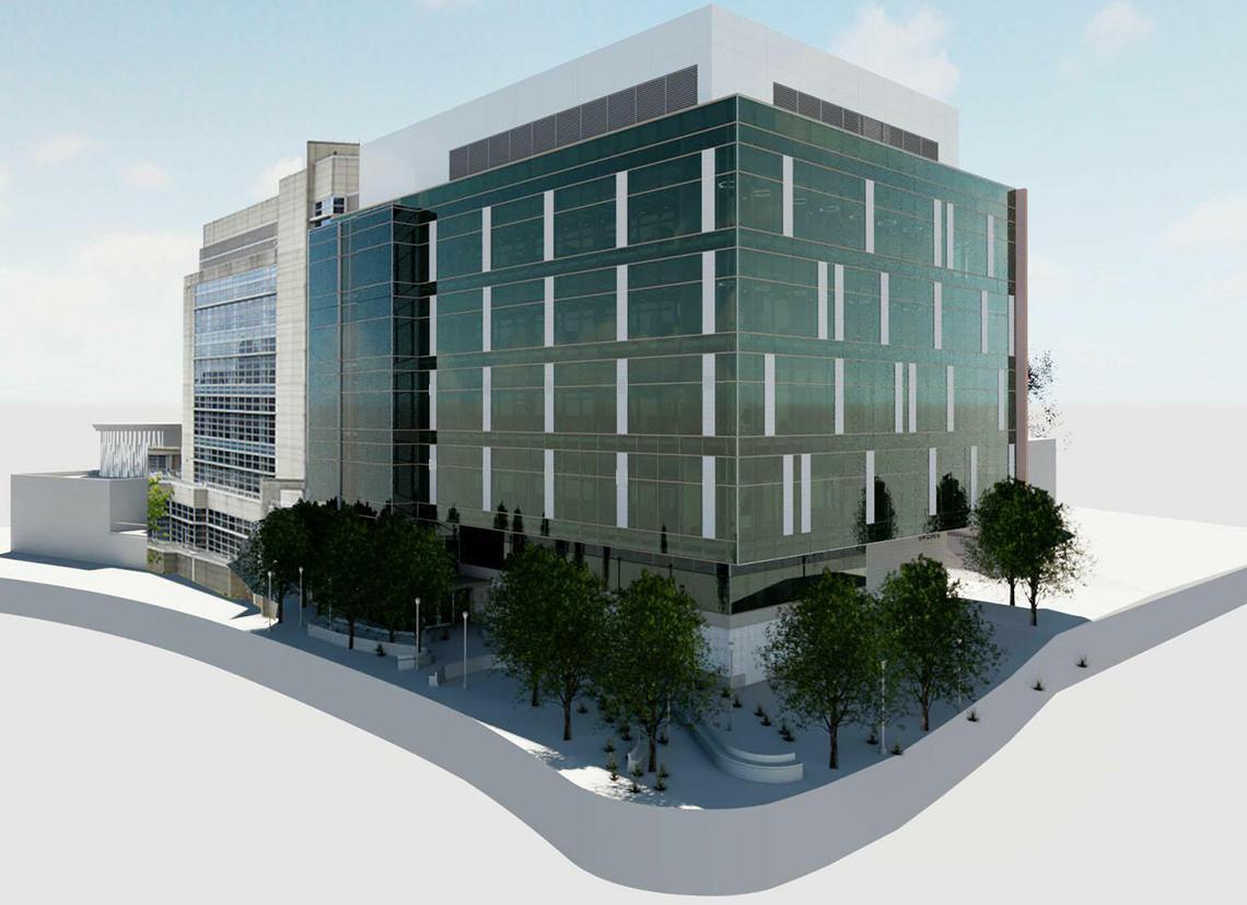 A rendering of the Bldg. 40 VRC expansion