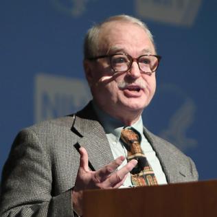 Dr. J.P. Moreland at the podium