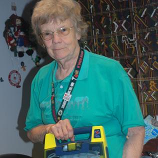 Juli Egebrecht, CPR/ AED instructor