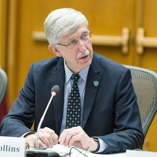 NIH director Dr. Francis Collins at ACD meeting