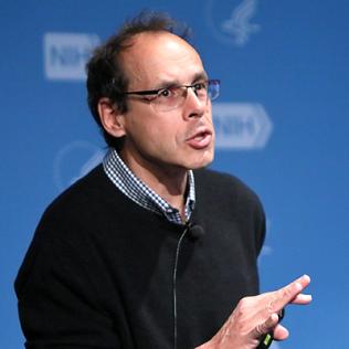 Dr. Didier Stainier speaking.