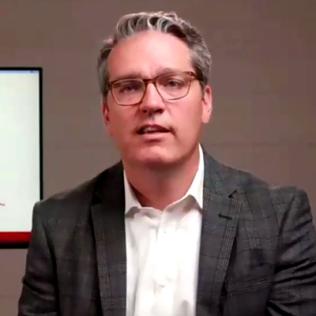 Fagerlin speaks on video.