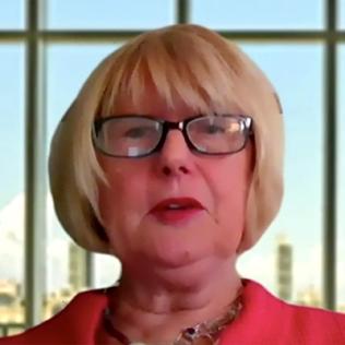 Bakken speaks on Zoom