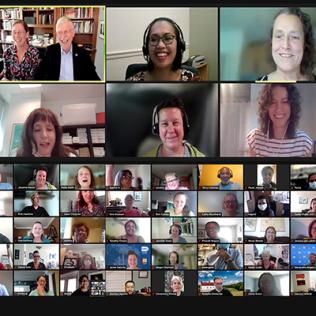 Screenshot grid of faces