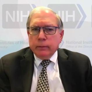 Acting NIH director Dr. Lawrence Tabak gave NSABB its charge.