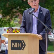 NIH director Dr. Francis Collins encourages hikers to enjoy their splendid surroundings along the way.