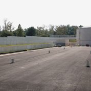 New parking lot 42, with the IWSS in the background