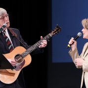 Dr. Collins sings a duet with Renée Fleming