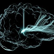 Light-based rendering of deep brain stimulation’s electrical excitation of neuronal fiber pathways to treat patients with traumatic brain injury