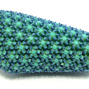 Green cone-shaped capsid of HIV