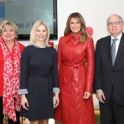 Mrs. Trump and NIH officials