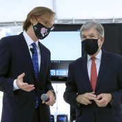 Tromberg talks with Blunt