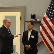 Tabak and Sadikin converse.