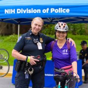 Cummings and a BTWD participant