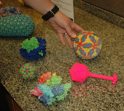 A colorful variety of 3-D models