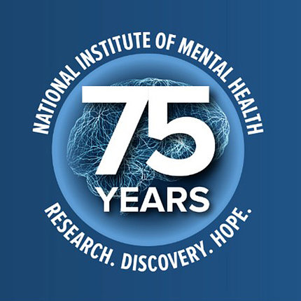 NIMH 75th Anniversary Logo