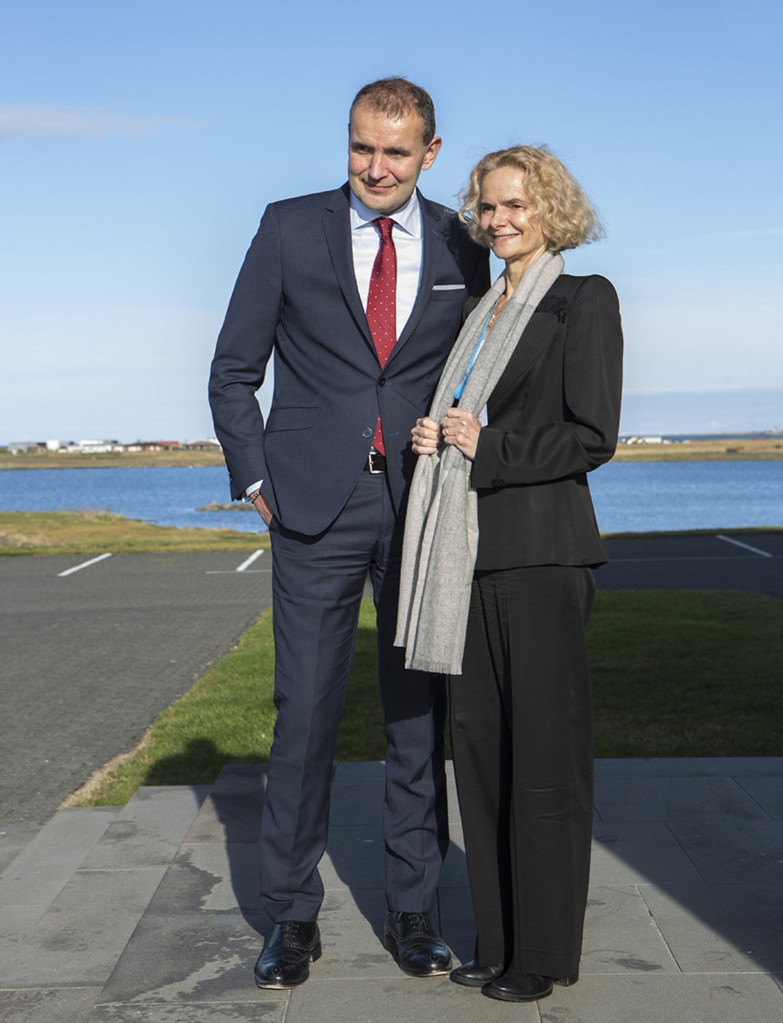 Dr. Volkow and Iceland president