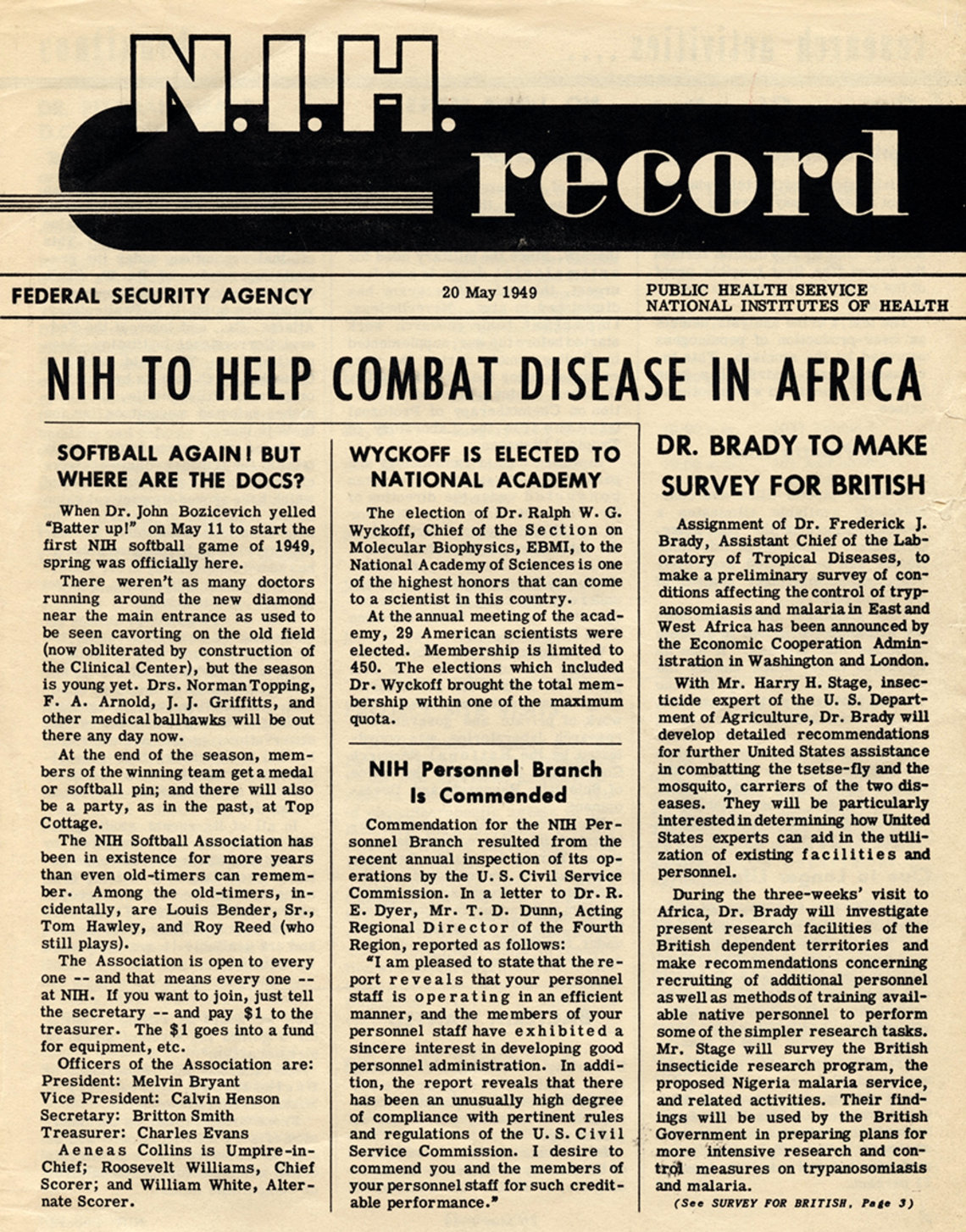 Debut issue May 1949