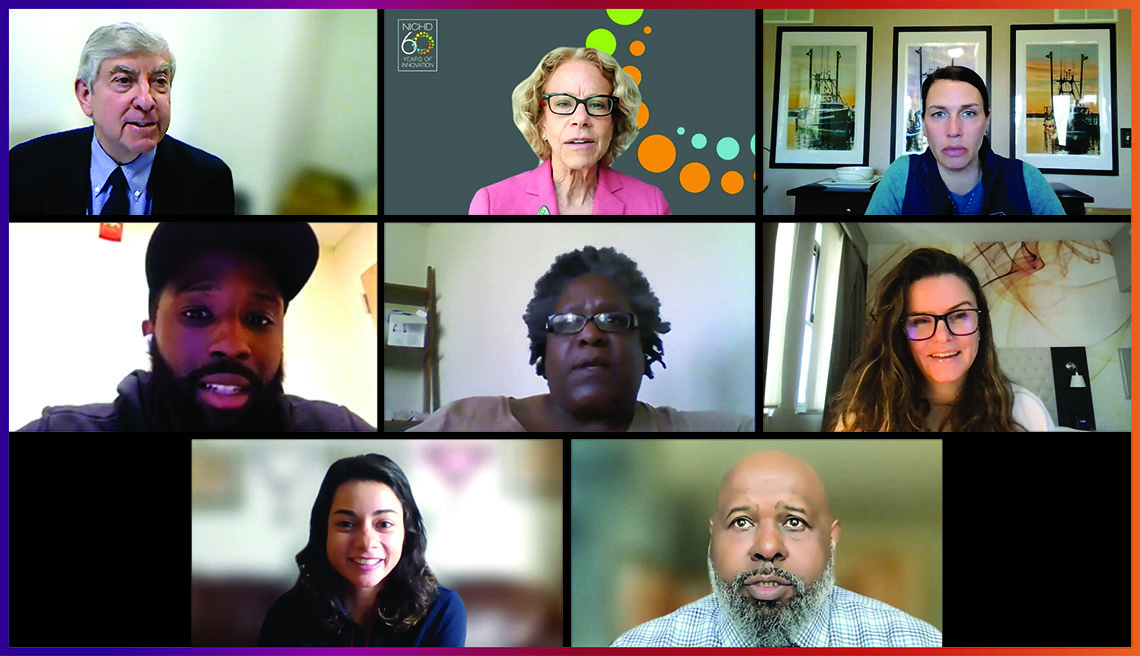 Eight members of the HEAL community speak virtually 