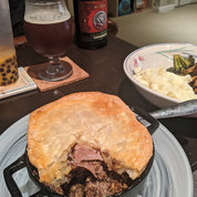 Chez Butler, Now Serving. “I made beef Wellington pot pie, a recipe by food writer Allison Robicelli,” said Erin Butler of the Office of Communications and Public Liaison, OD. “It uses short ribs instead of tenderloin and it came out as delicious as it looks."