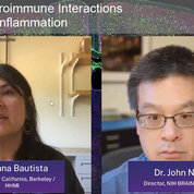 The BRAIN meeting kicked off with a session titled “Peripheral Neuroimmune Interactions Drive Itch and Inflammation” by Dr. Diana Bautista of the Helen Wills Neuroscience Institute at the University of California, Berkeley. NIH BRAIN Initiative director Dr. John Ngai introduced the speaker.