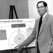Shown here in 1991 as NIAID scientific director, Gallin served as a lab chief and scientific director for nine years.