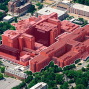 Go inside the Clinical Center and other campus buildings, visit labs, learn about ongoing research and meet NIH staff and scientists on NIH’s new virtual tour. PHOTO: CAMPUS TOURS